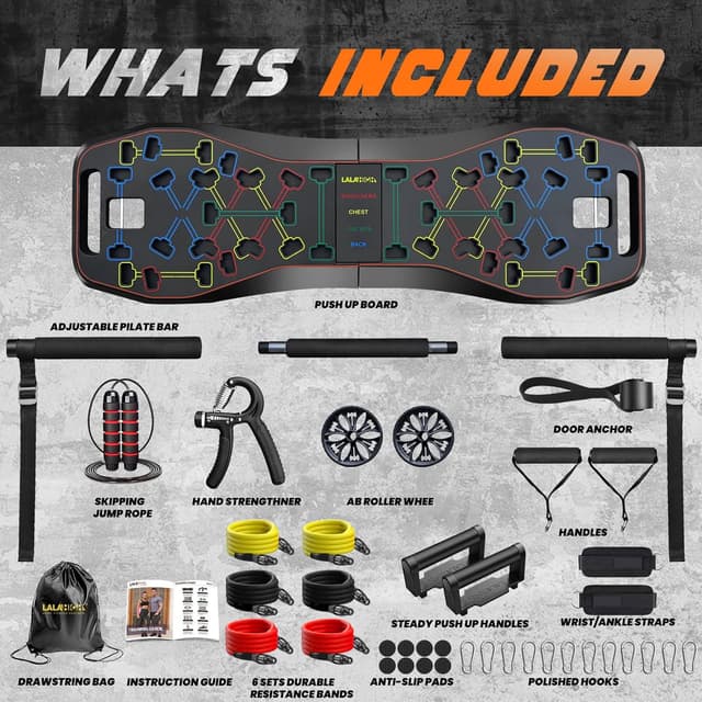 Thumbnail 4 de LALAHIGH Push Up Board 36-in-1 💪