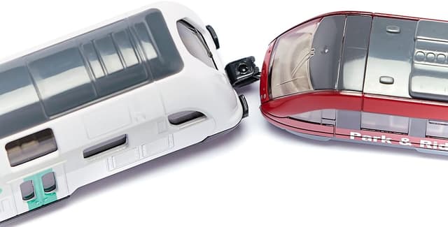 Detalle 2 de Siku 1791001 Treno a due piani RATP Francia in scala 1:87, turquese/bianco