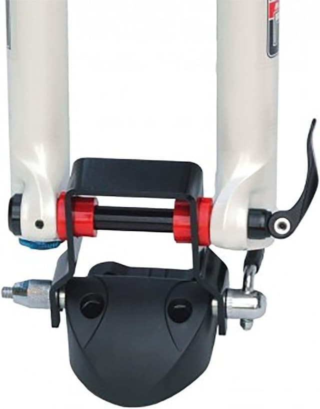 Detalle 2 de Peruzzo adaptateur Downhill pour porte-vélo de toit (VTT) — axes 12/15/15 Boost/20 mm, compatible Genova & Pordoi
