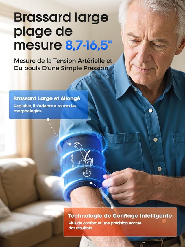 Detalle 2 de BioAura tensiomètre bras LED 199