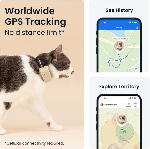 Thumbnail 1 de Tractive Smart Cat Tracker Mini Cat GPS