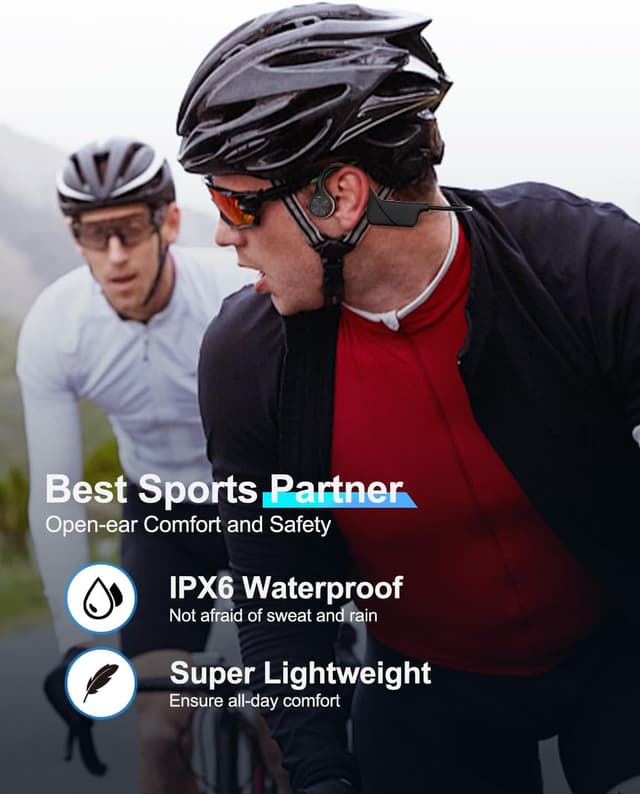 Thumbnail 4 de Echaar DG06 Bone Conduction Headphones 8h