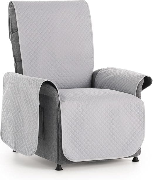 Detalle de Textilhome - Funda Cubre Sofá Adele, 1 Plaza/Relax 🛋