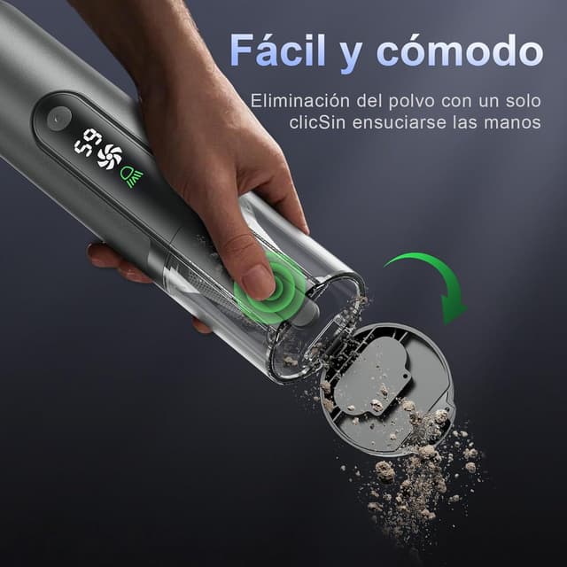 Thumbnail 5 de Linterngo Aspiradora de Mano 4 en 1 🚗✨ 16,500 Pa, Motor sin escobillas