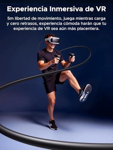 Detalle 2 de UGREEN Cable Link USB 3.0 de 5 m (5 Gbps) para Meta Quest 3/3s y Quest 2/Pro/Steam VR