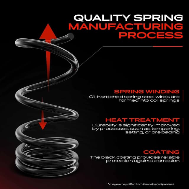 Detalle 1 de Frankberg front axle coil springs, 2x E-shape