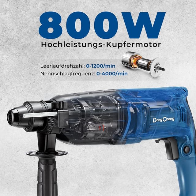 Detalle 2 de DongCheng Bohrhammer 800W mit SDS plus
