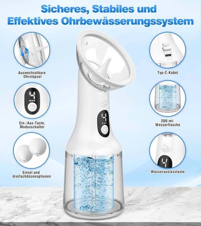 Thumbnail 6 de KIMTAR Ohrenschmalz Entferner 4 Modi