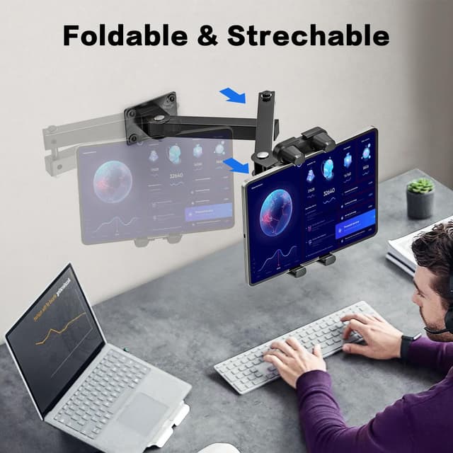 Thumbnail 4 de Nakelulu Tablet Wall Mount Holder 43 cm arm