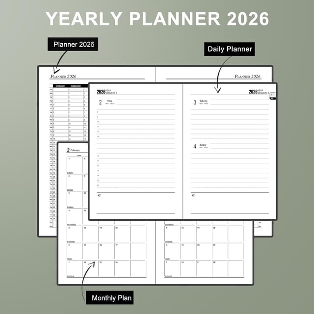 Thumbnail 5 de Agenda académica 2026 A5 día por página