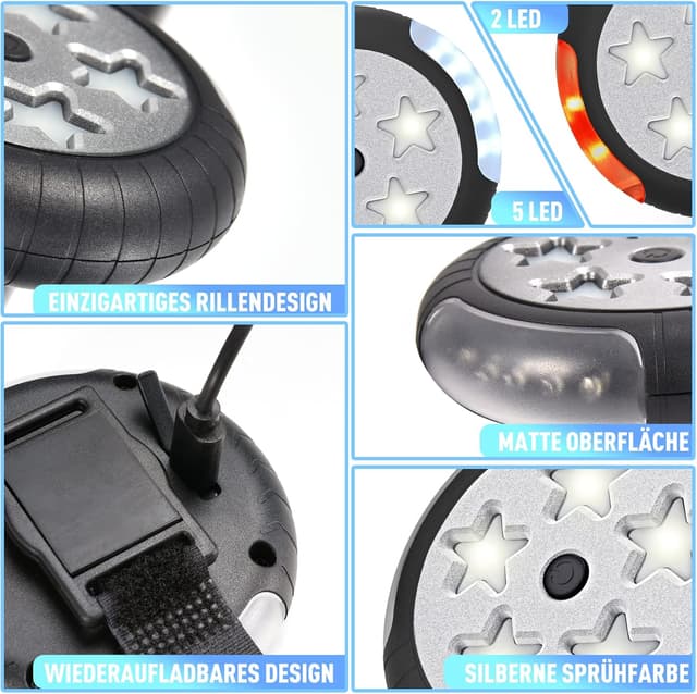 Thumbnail 3 de Amteker Kinderwagen Licht 12 LEDs