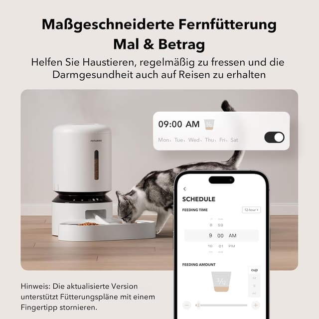 Thumbnail 2 de PETLIBRO 5L Futterautomat für 2 Katzen