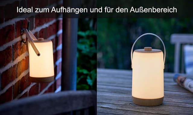 Detalle 2 de Northpoint LED Akku Laterne mit RGB