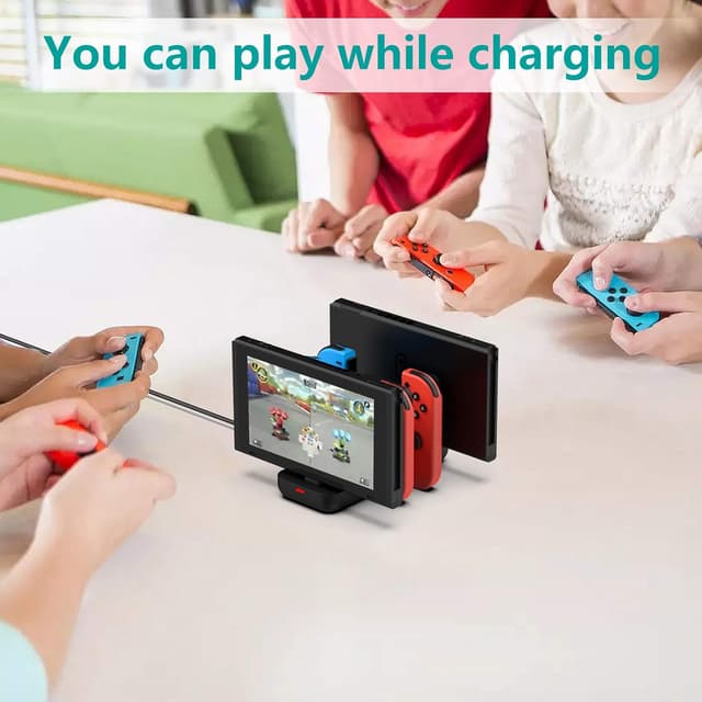 Detalle de GeeRic Ladestation 6‑in‑1 für Switch