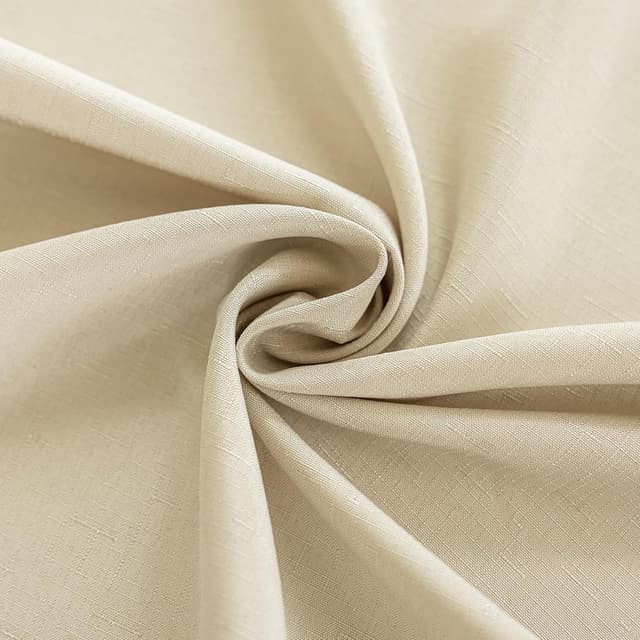 Detalle de Seenus Beige Long Table Cloth (60 x 120 in) for Rectangular 8-Foot Tables