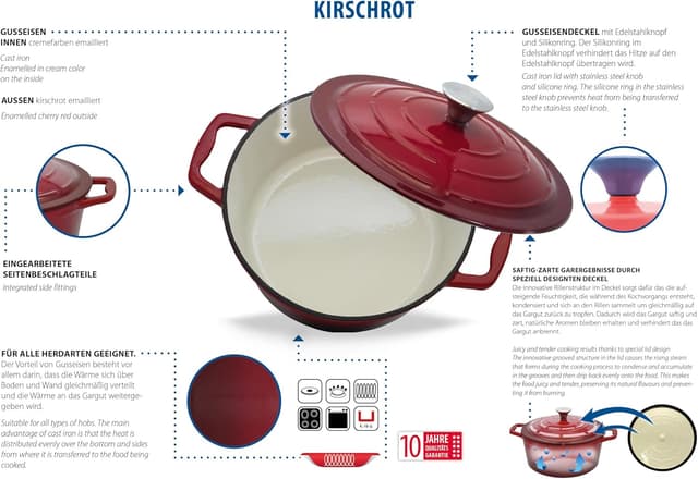 Thumbnail 1 de Elo 3082826 cocotte en fonte 3 L 🍲