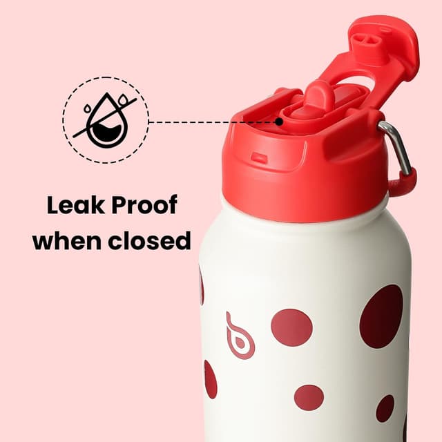 Detalle 2 de BOTTLE BOTTLE Trinkflasche 1 l Edelstahl