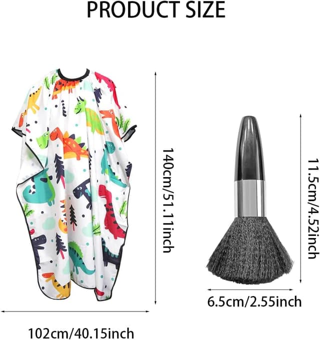 Detalle 2 de YDHfdc Kids Hairdressing Cape 140 cm