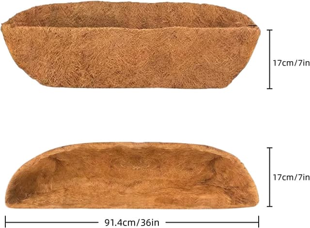 Thumbnail 1 de ApexTide Pre-formed Coco Liners 90cm for Wall Trough