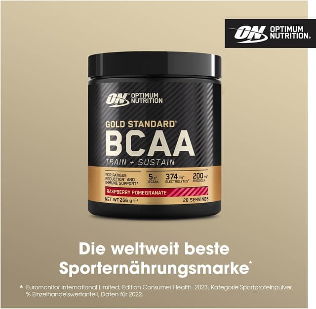 Detalle 2 de Optimum Nutrition Gold Standard BCAA 266 g đ„€