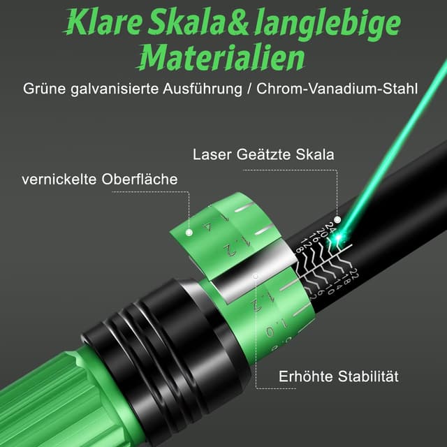 Thumbnail 6 de Meayll 15-teiliges Drehmomentschlüssel-Set fürs Fahrrad (1/4", 2–24 Nm, ±3%) inkl. 12 Bits, 72-Zahn-Umschaltratsche