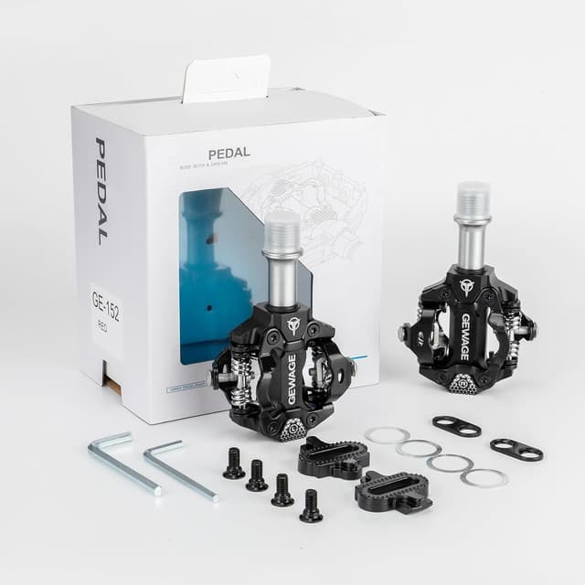 Thumbnail 5 de GEWAGE Pedali Klick MTB SPD 365 g