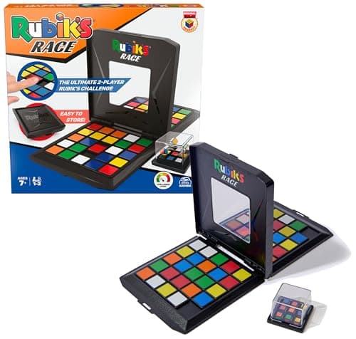 Detalle de Rubik's Race Game de mesa para 2 jugadores (secuencias lógicas) de Rubik's
