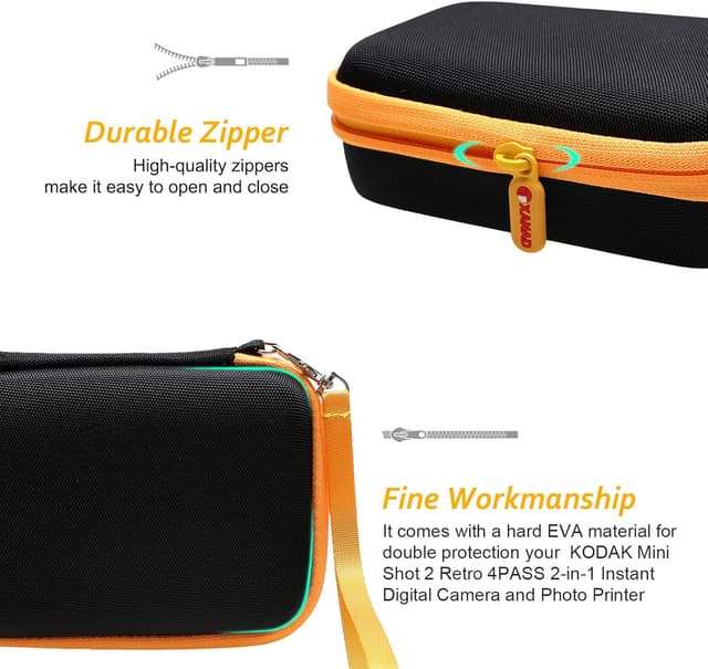 Detalle de XANAD Hard EVA Case for Kodak Mini Shot 2 / Mini2 retro instant camera