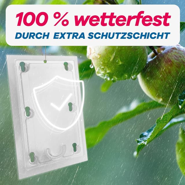 Detalle de Bio Apfelwickler Pheromonfalle – 2er-Set für gesunde, wurmfreie Äpfel