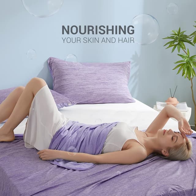 Detalle de Marchpower Arc-Chill 3.0 couverture de refroidissement double face 200 x 220 cm (Q-Max > 0,5) – violet