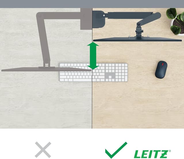 Detalle 1 de Leitz 65370089, Soporte Ergo Doble para Monitores