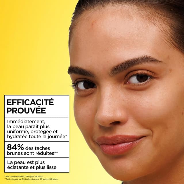 Detalle de Garnier SkinActive Vitamine C Wonder Tint SPF50+ – Fluide teinté visage Medium, 40 ml