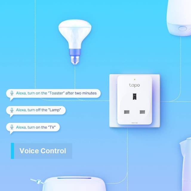 Thumbnail 5 de TP-Link Tapo P100 Smart Plug with Alexa control 🔌
