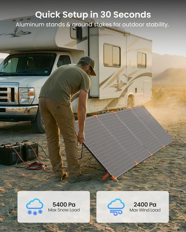 Thumbnail 6 de ZOUPW 450W Portable Solar Panel ☀