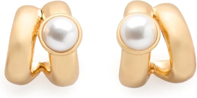 Thumbnail 5 de Kate Spade New York Aros dobles KEEP SPARKLING redondos plateado