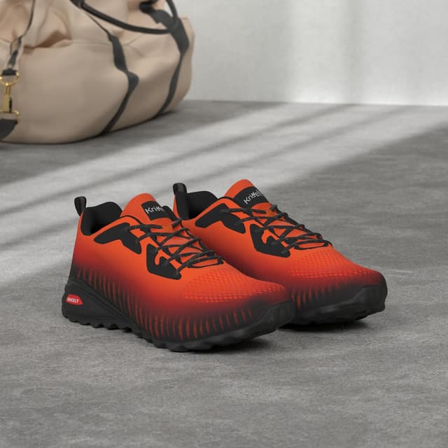 Detalle 2 de Kricely Men’s Trail Running Shoes – Lightweight Mesh Hiking & Cross-Training Sneakers