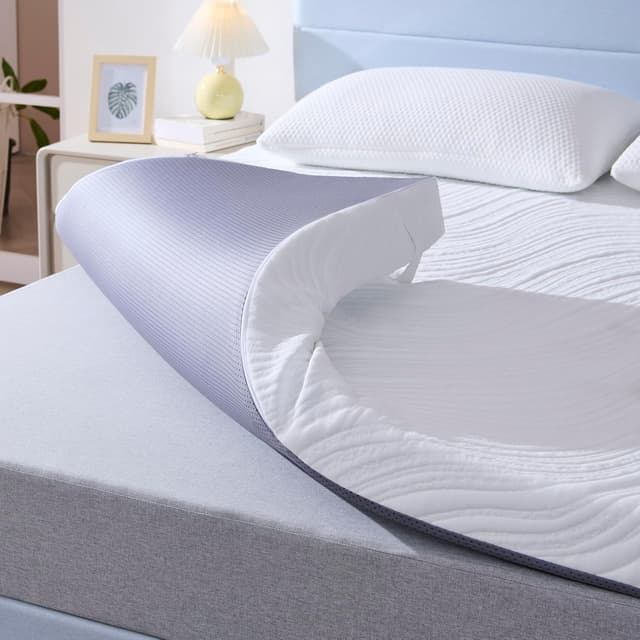 Detalle 2 de Hiimgo Surmatelas 180 x 200 x 7,5 cm en mémoire de forme gel (housse lavable)