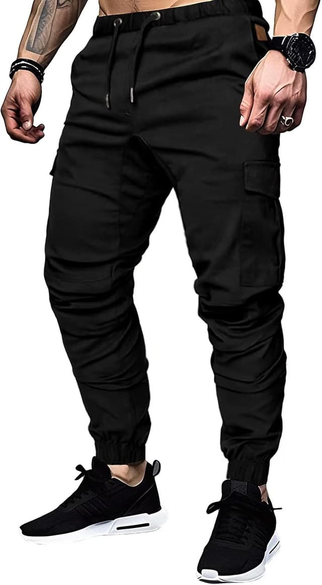 Detalle de Elegancity Cargohose Herren Chino mit 6 Taschen & Stretch – 6er Cargo-Chinohose in S bis 3XL