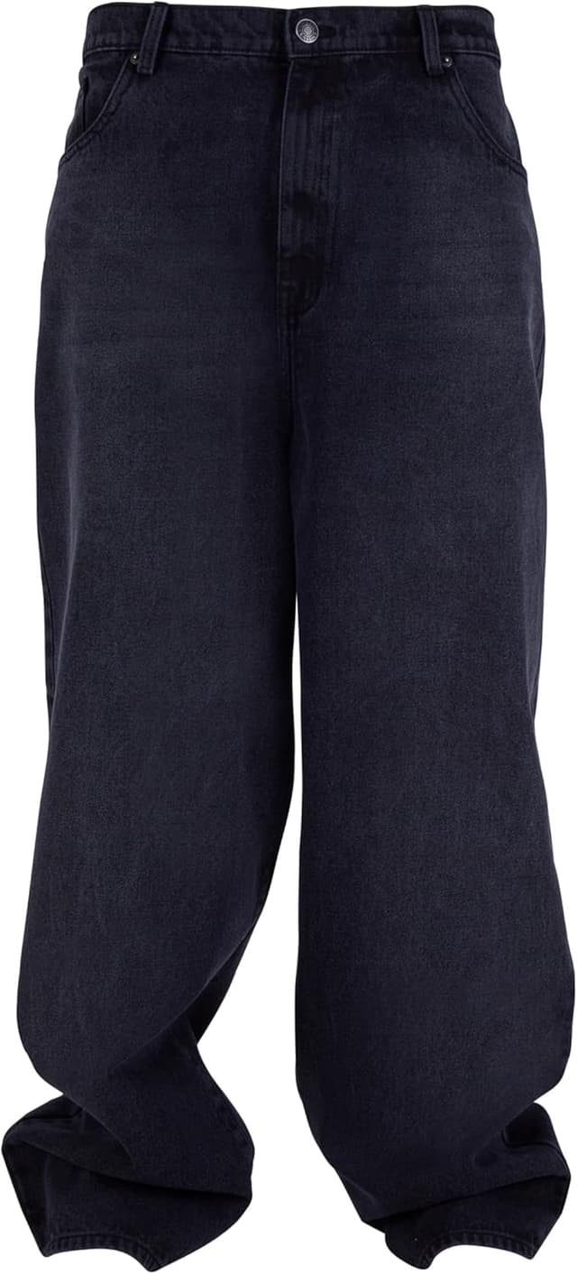 Detalle de Urban Classics Herren Heavy Ounce Baggy Fit Jeans homme (bleu foncé)