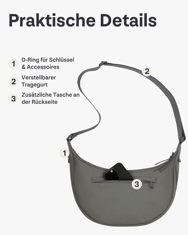 Detalle 1 de Johnny Urban Crossbody Bag Ally Medium