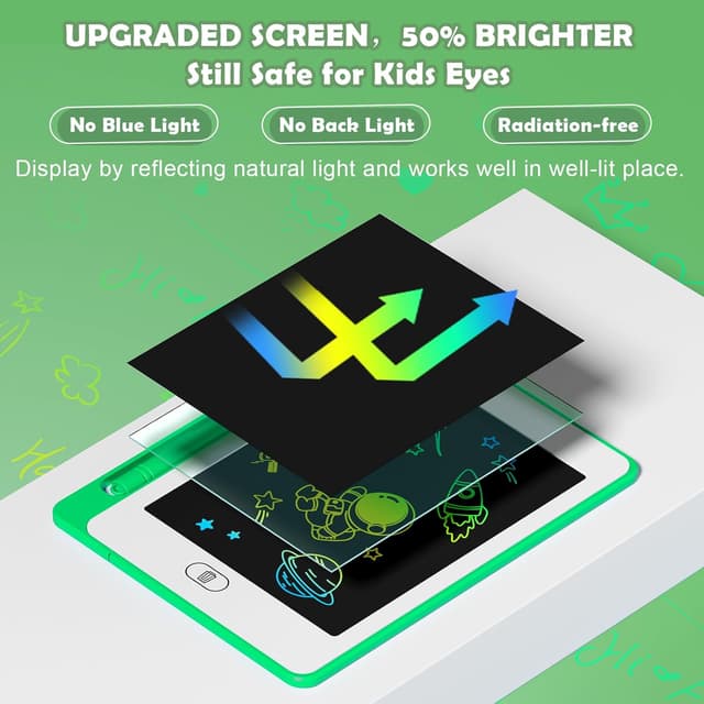 Thumbnail 3 de Party Favor 12 Pack 6.5-inch LCD Writing Tablet for Kids 📝