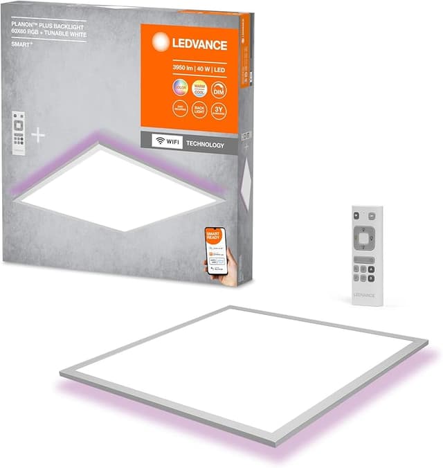 Detalle de LEDVANCE Plafón Smart+Planon 60×60 cm 40W