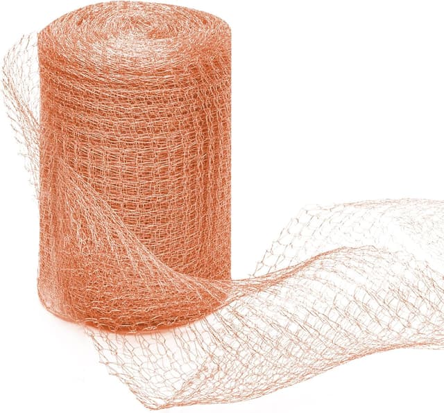 Detalle de OFFCUP Rete di rame 12,7 cm x 7 m per protezione da lumache e roditori