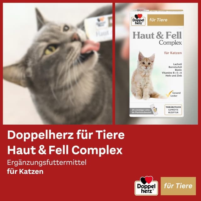 Detalle 2 de Complexe peau et pelage pour chats, 25 licks