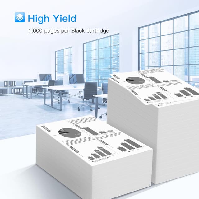 Detalle de CE285A Compatible Toner Cartridges Replacement (2 Black) for HP LaserJet Pro Printers