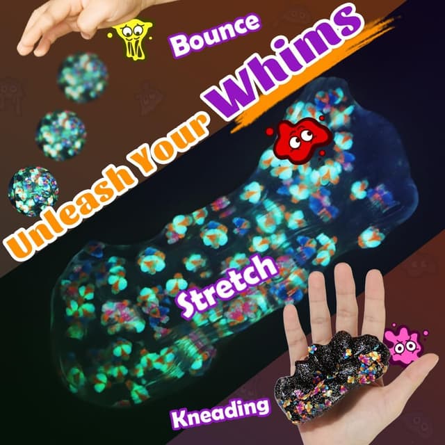 Detalle de WATERELF Play Putty Slime for Kids (PM003) — Non-Sticky Fidget & Sensory Putty in a Compact Tin