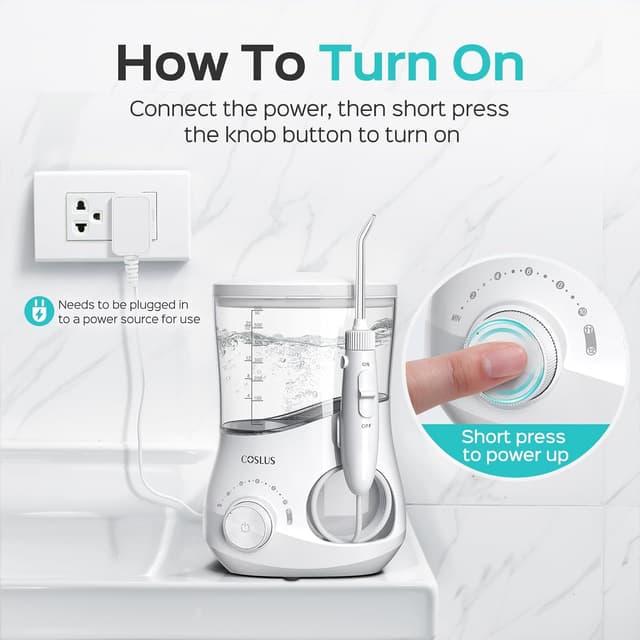 Thumbnail 5 de COSLUS Electric Water Flosser 12-pressure 🚰