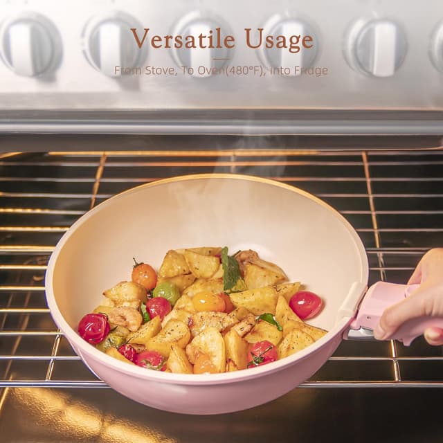 Thumbnail 4 de Astercook 21-Piece Ceramic Cookware Set