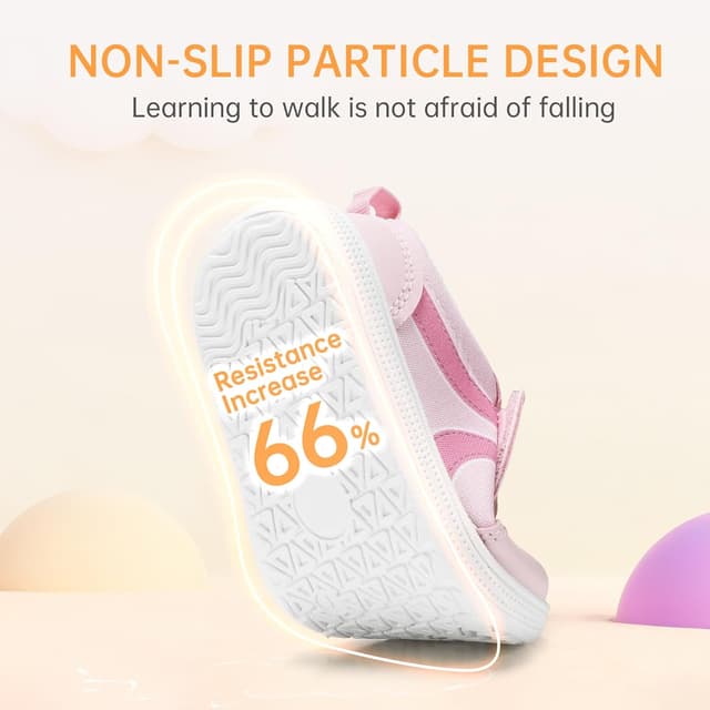 Thumbnail 4 de Toddler Wide Toe Box Barefoot Shoes 1st Walker