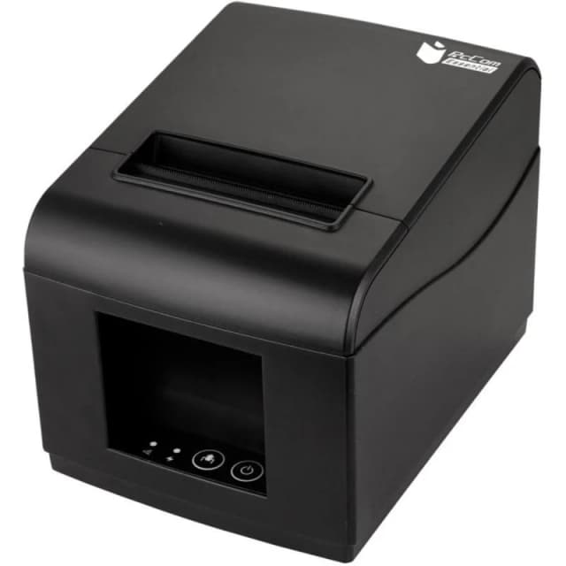Imagen de PcCom Essential Impresora de Tickets Térmica 80 mm USB + LAN Negra 🖨️ en OfertitasTOP